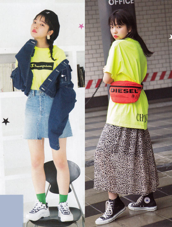 チャンピオン コーディネート