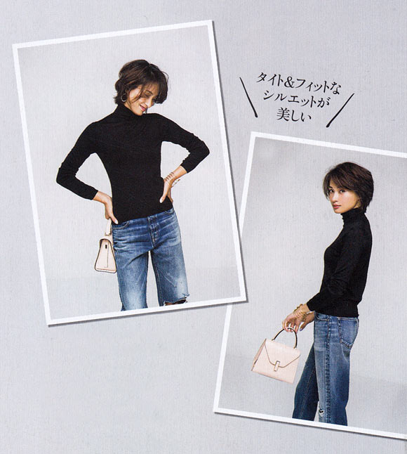 クルチアーニ 黒タートルネック