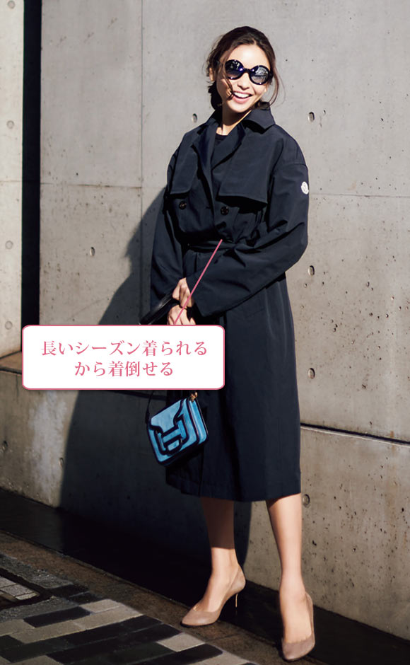 モンクレール トレンチコート