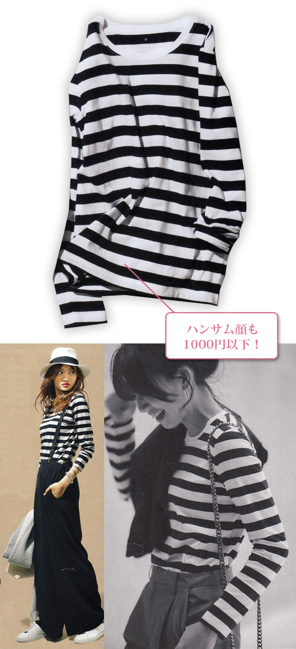 無印良品 ボーダー