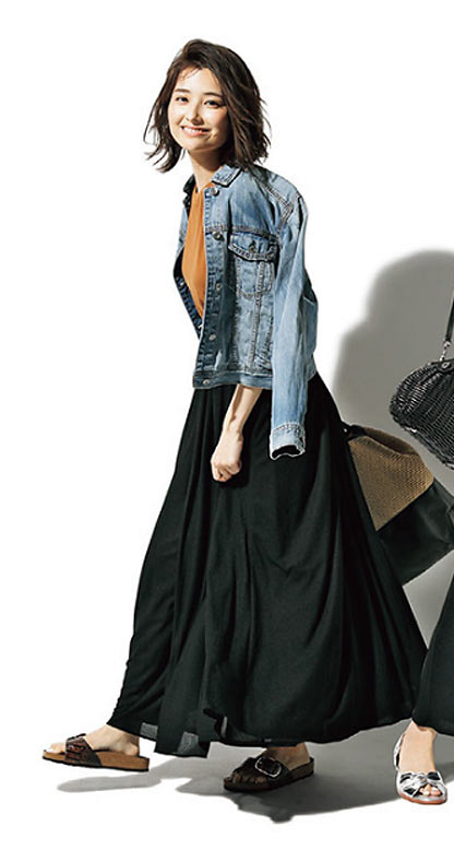 ビルケンシュトック レディースコーデ