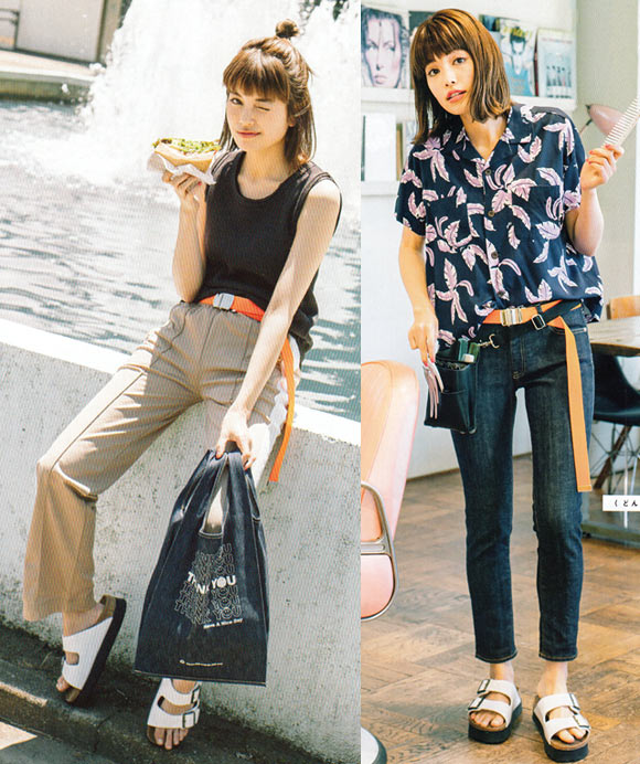 ビルケンシュトック アリゾナ コーデ4