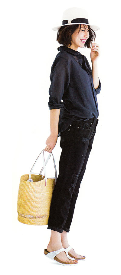 ビルケンシュトック ギゼ コーデ2