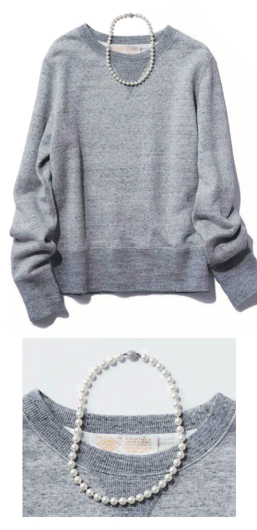 スウェット きれいめコーデ