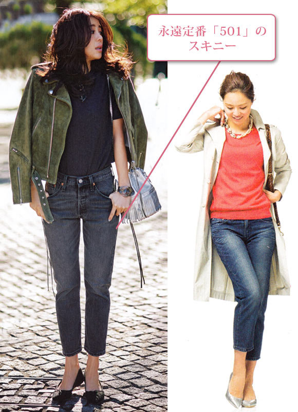 リーバイス スキニーデニム2