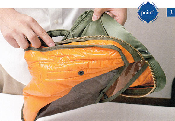 ナイロンバッグ メンテ