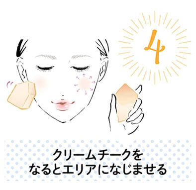 汗をかいても落ちないメイク方法