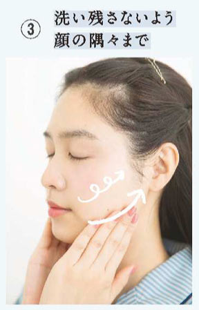 正しい洗顔