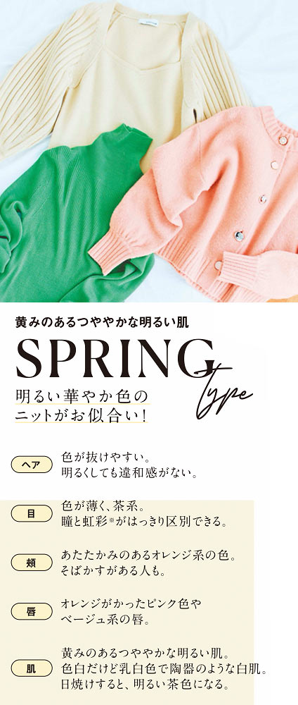 イエベ 春ニット