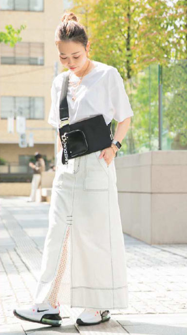 プチプラＴシャツコーデ