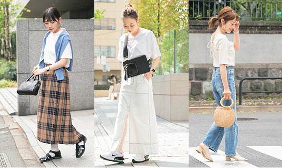 プチプラＴシャツコーデ