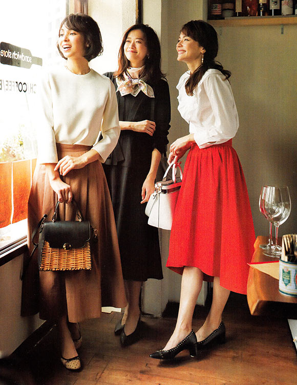 ママ会ランチコーデ